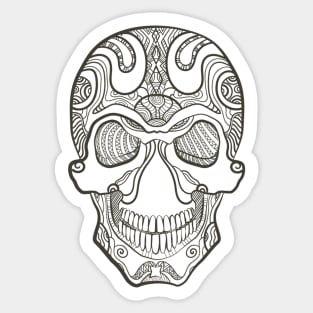 Skull Sticker